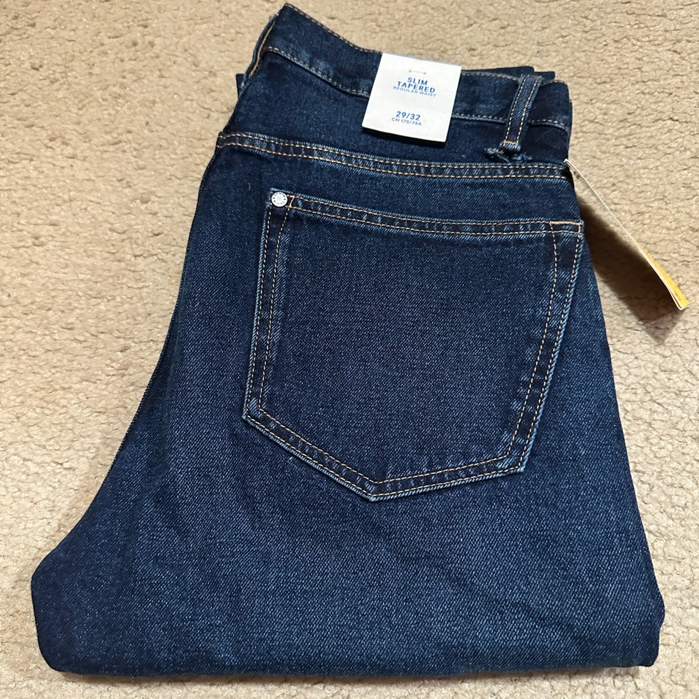 Brand New Men’s H&M Slim tapered Denim jeans 29x 32